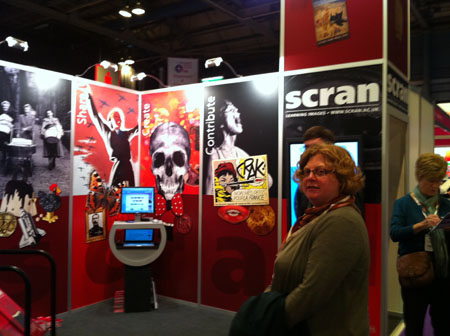 Scran's stand at SLF 2011