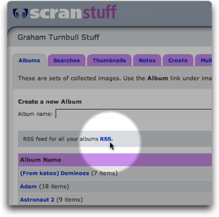 RSS List of Albums